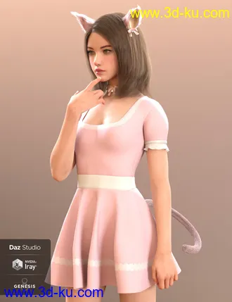 Claire for Genesis 8 Female模型的图片5