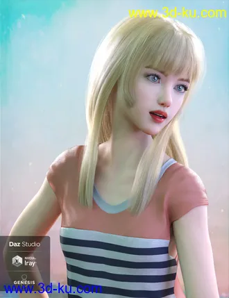 3D打印模型Claire for Genesis 8 Female的图片