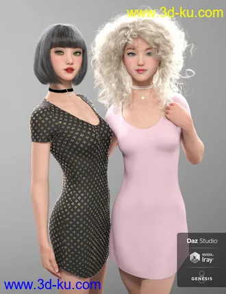 Claire for Genesis 8 Female模型的图片9