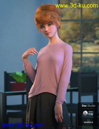 Claire for Genesis 8 Female模型的图片11