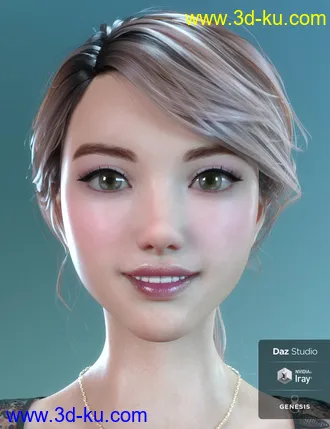 3D打印模型Claire for Genesis 8 Female的图片