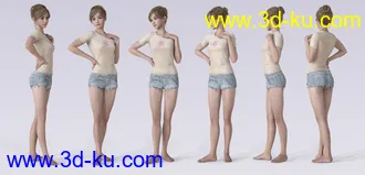 Claire for Genesis 8 Female模型的图片14