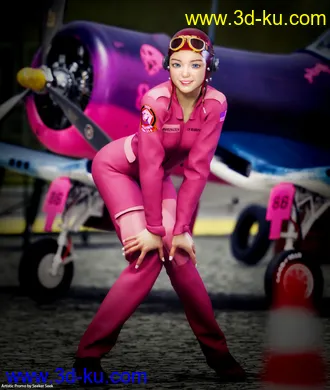 3D打印模型Claire for Genesis 8 Female的图片