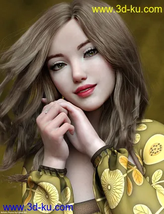 3D打印模型Claire for Genesis 8 Female的图片