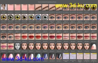 Claire for Genesis 8 Female模型的图片24