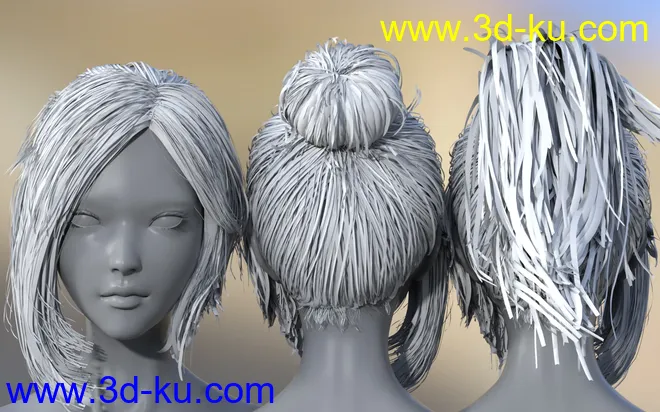 CO Reine and CO Reine Hair for Genesis 8 Female(s)模型的图片9
