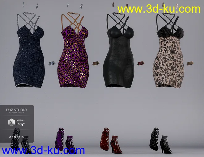 Coco Outfit Textures模型的图片6