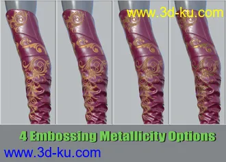3D打印模型COG Jackboots for Genesis 8 Female的图片