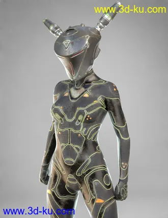 3D打印模型COG SciFi Suit for Genesis 8 Female(s)的图片