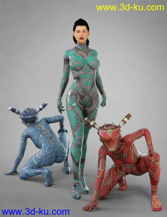COG SciFi Suit for Genesis 8 Female(s)模型的图片10