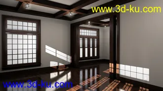3D打印模型Collective3d Movie Sets Modern Home Interior的图片
