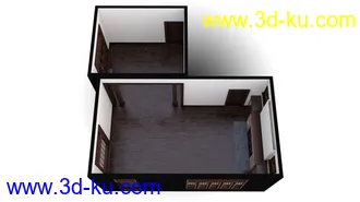 3D打印模型Collective3d Movie Sets Modern Home Interior的图片