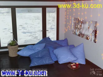 3D打印模型Comfy Corner Daz Studio的图片