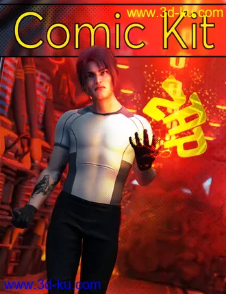 3D打印模型Comic Kit的图片