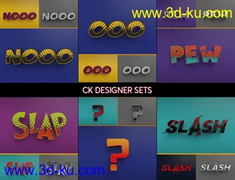 3D打印模型Comic Kit的图片