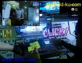 3D打印模型Comic Kit的图片