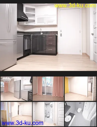 3D打印模型Contemporary Flat的图片