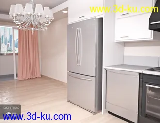 3D打印模型Contemporary Flat的图片