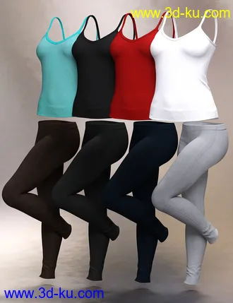 3D打印模型Cozy Sweater Outfit for Genesis 8 Female(s)的图片