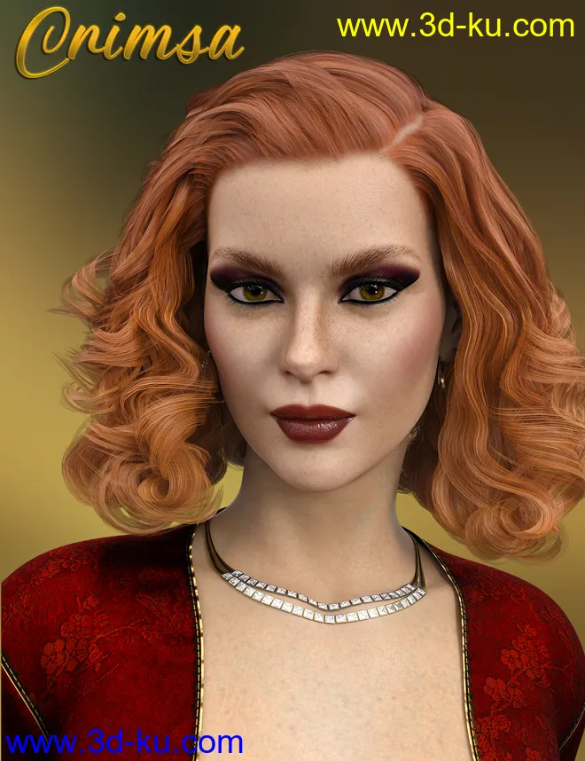 Crimsa for Genesis 8 female模型的图片1