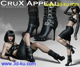 3D打印模型CruX Appeal for the G3 and G8 Females的图片