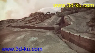 3D打印模型D-Day Landing Beach Diorama的图片