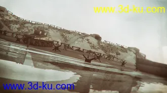 3D打印模型D-Day Landing Beach Diorama的图片