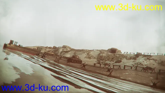 D-Day Landing Beach Diorama模型的图片6