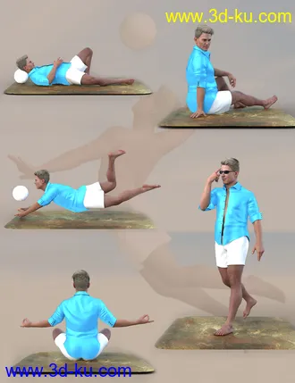 3D打印模型Dad Action Poses for Tristan 8的图片