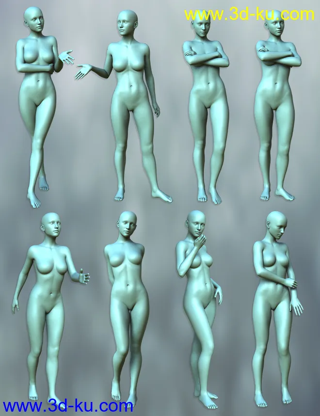 Daily Poses for the Genesis 3 Female(s)模型的图片3