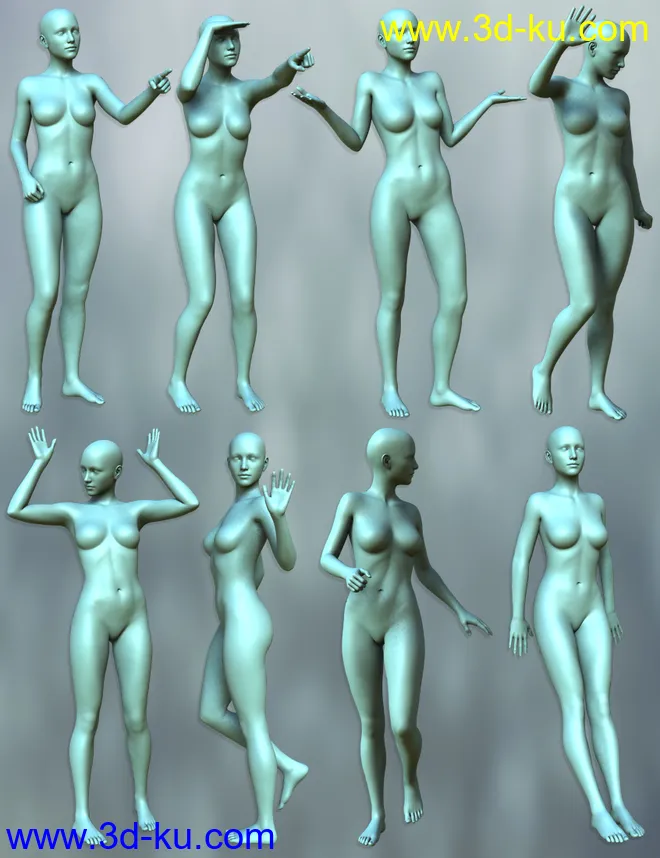Daily Poses for the Genesis 3 Female(s)模型的图片4