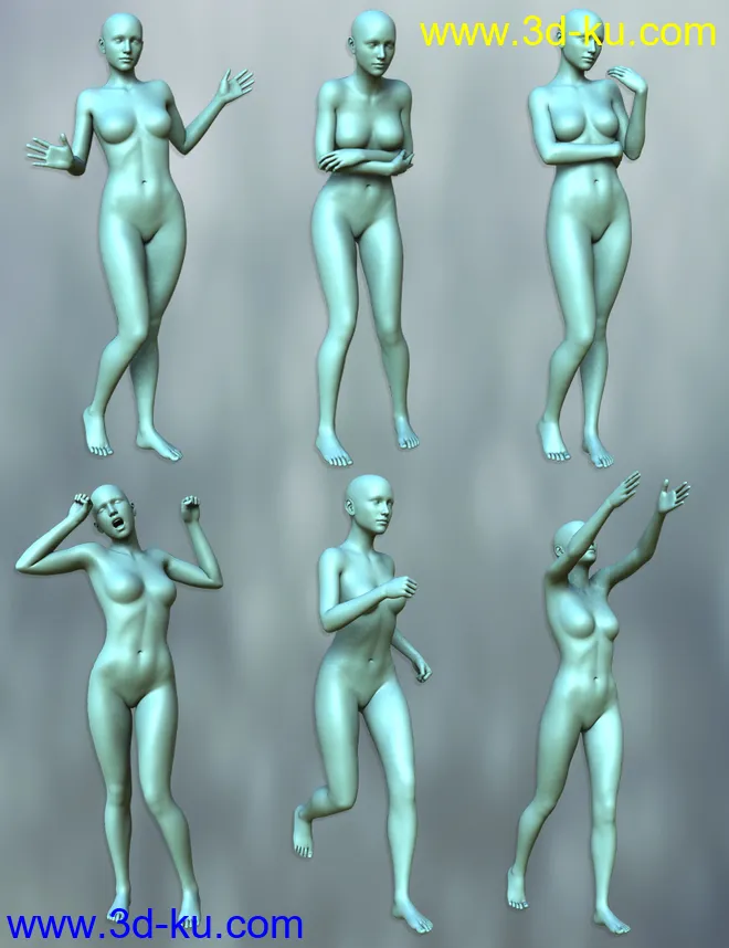 Daily Poses for the Genesis 3 Female(s)模型的图片5
