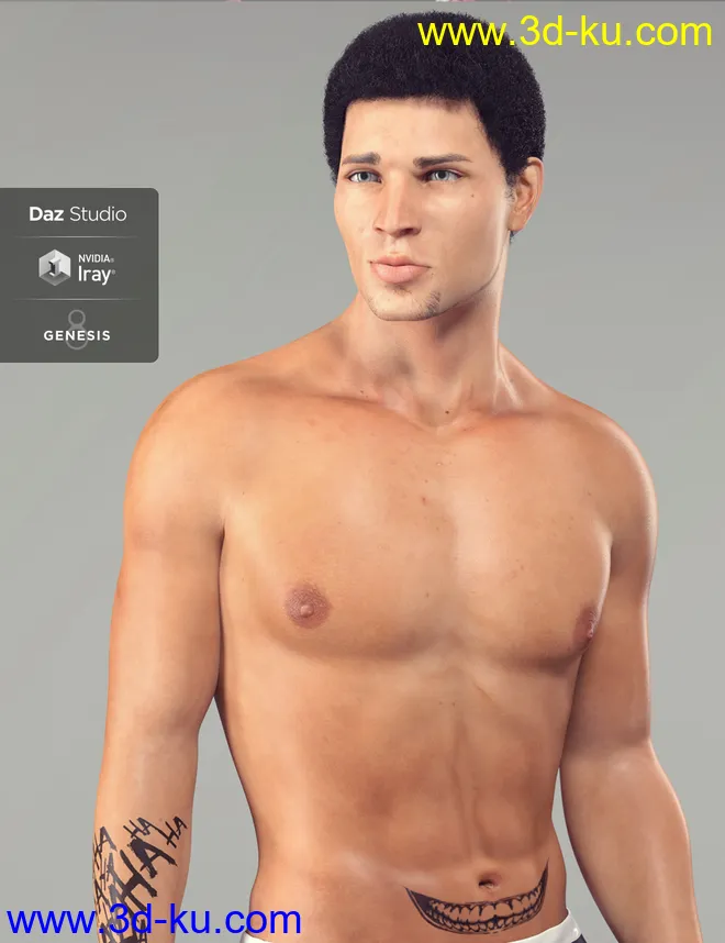 Dante For Genesis 8 Male模型的图片4