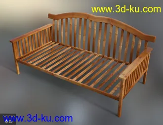 3D打印模型Day Bed的图片