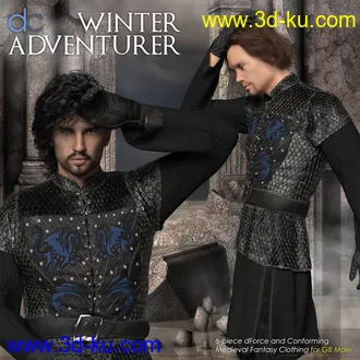3D打印模型DC-Winter Adventurer for Genesis 8 Male的图片
