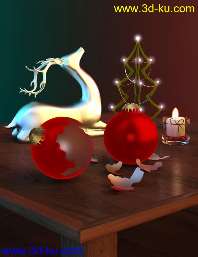 DD Holiday Ornaments模型的图片1