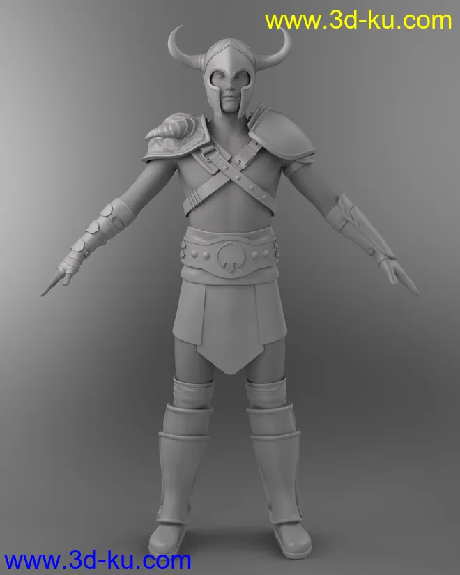 Deadly Warrior Armor for Genesis 8 Male(s)模型的图片6