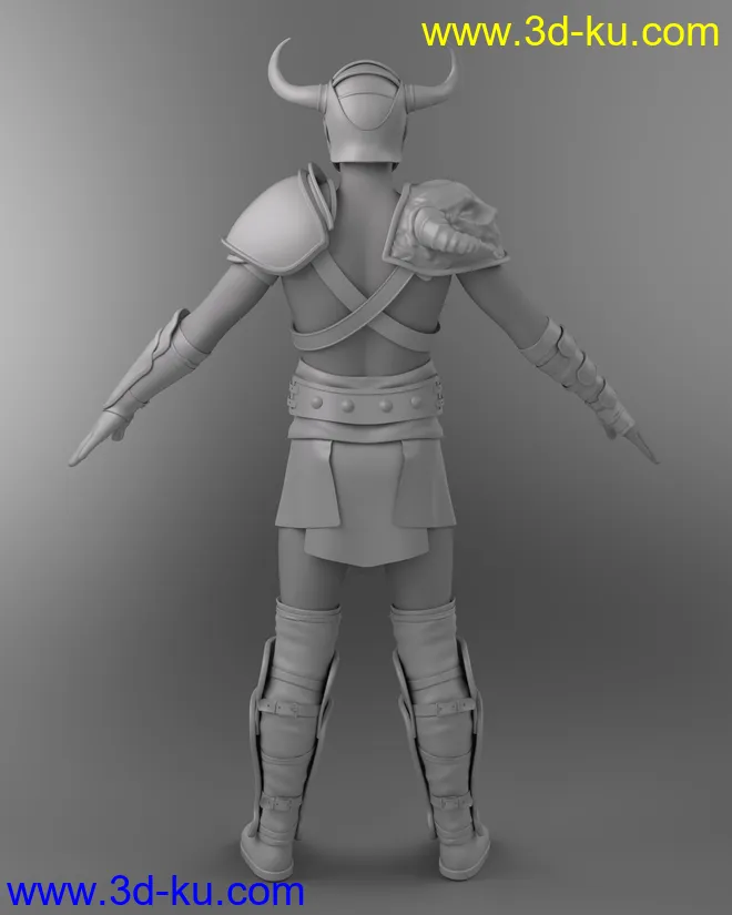 Deadly Warrior Armor for Genesis 8 Male(s)模型的图片7