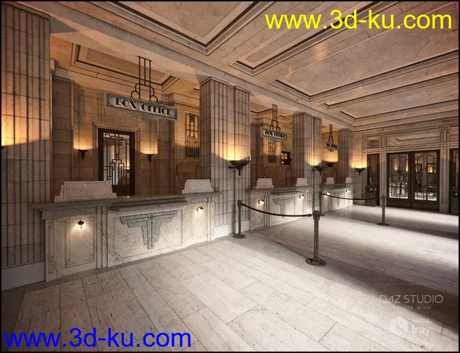 Deco Lobby Addon模型的图片2