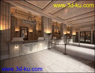 3D打印模型Deco Lobby Addon的图片