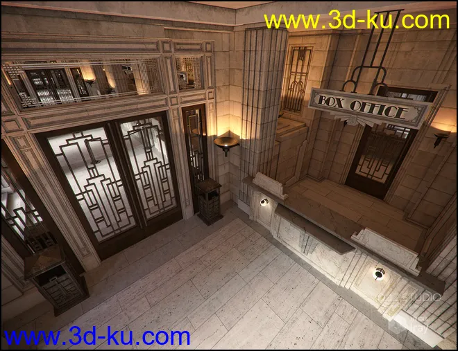 Deco Lobby Addon模型的图片3