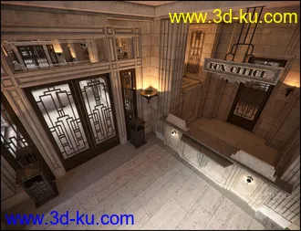 3D打印模型Deco Lobby Addon的图片