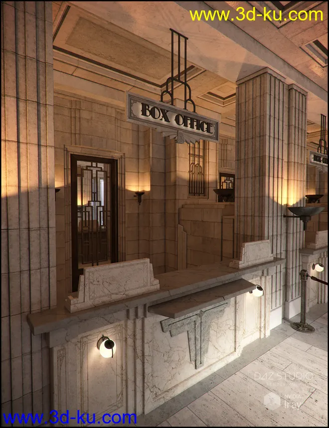 Deco Lobby Addon模型的图片5