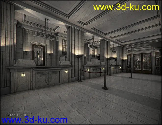 Deco Lobby Addon模型的图片9