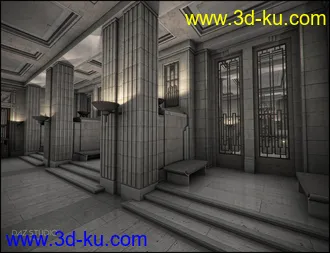 3D打印模型Deco Lobby Addon的图片