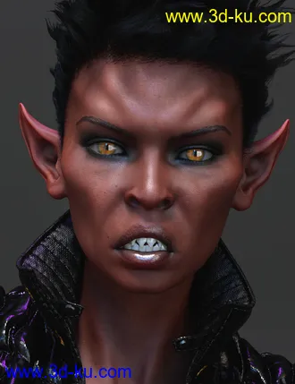 3D打印模型Demonic Evlin HD Add On for Evlin HD的图片
