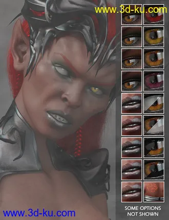 3D打印模型Demonic Evlin HD Add On for Evlin HD的图片