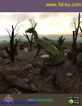 3D打印模型Desolate and Dead Land的图片