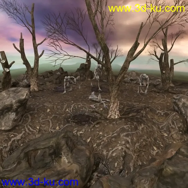Desolate and Dead Land模型的图片3