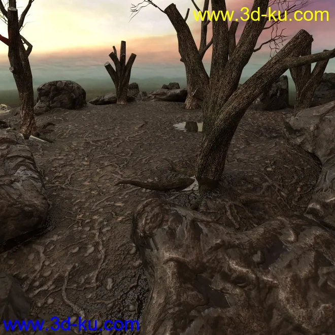 Desolate and Dead Land模型的图片5